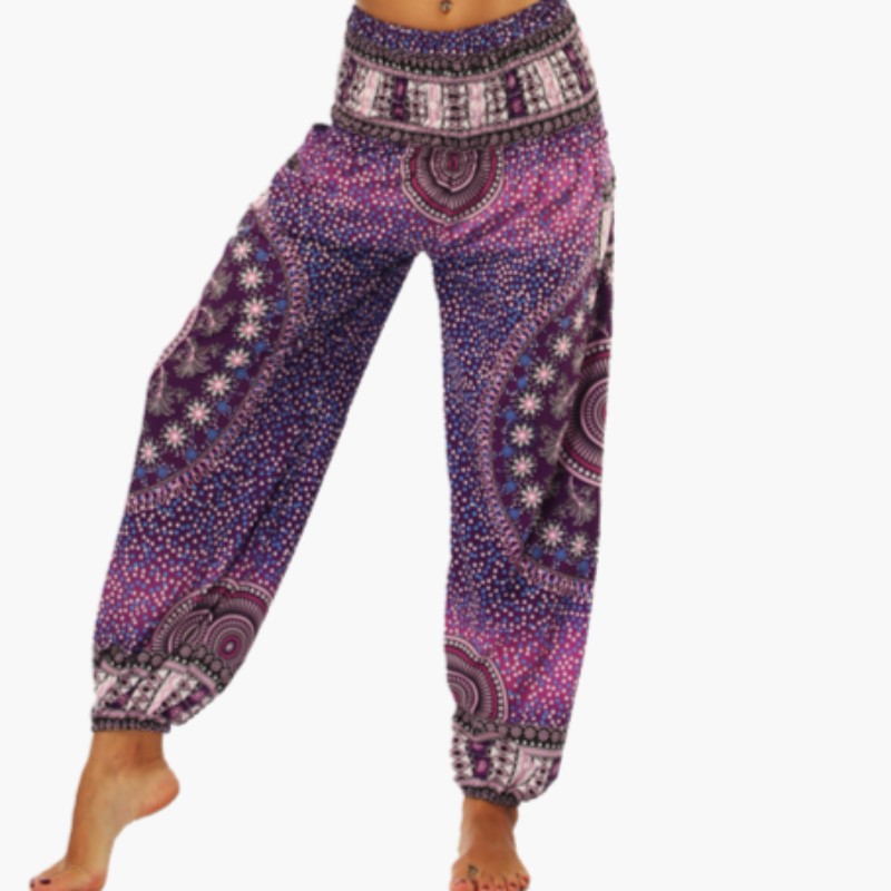 Bohemian Patterned Harem Pants