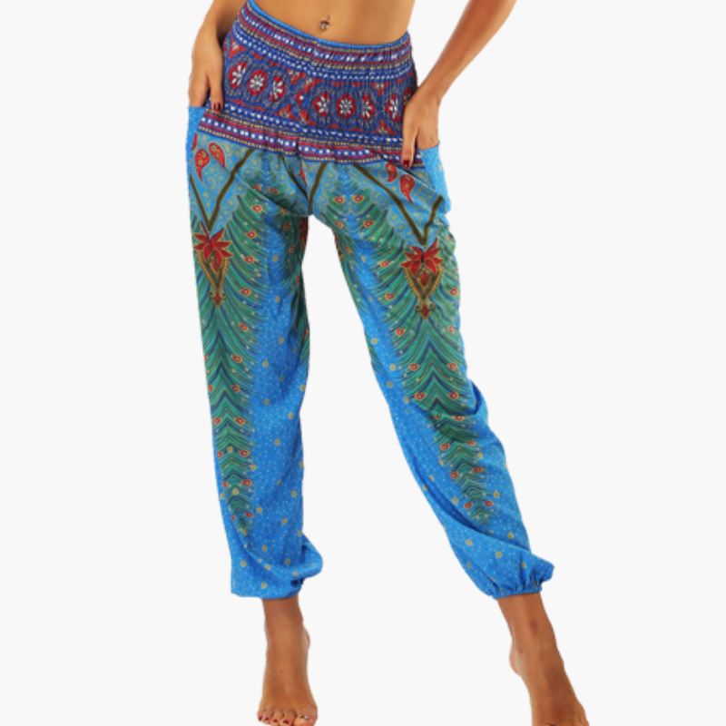 Bohemian Patterned Harem Pants