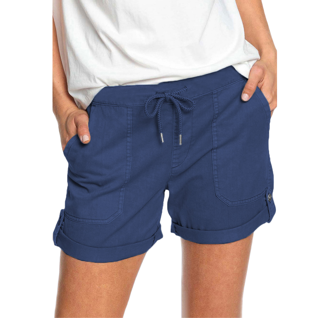 Drawstring Utility Shorts