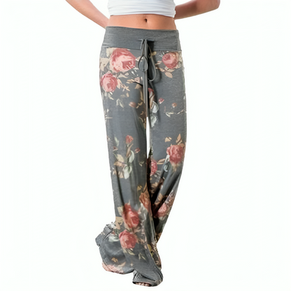 Blossom Print Leisure Trousers