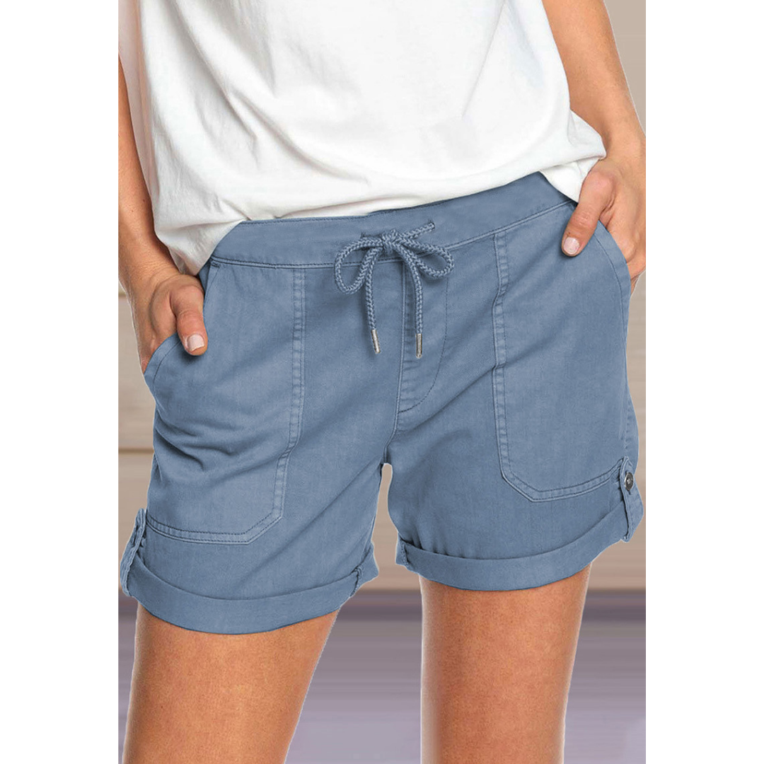 Drawstring Utility Shorts