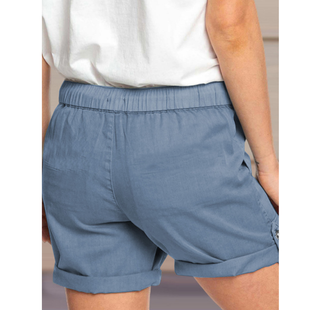 Drawstring Utility Shorts