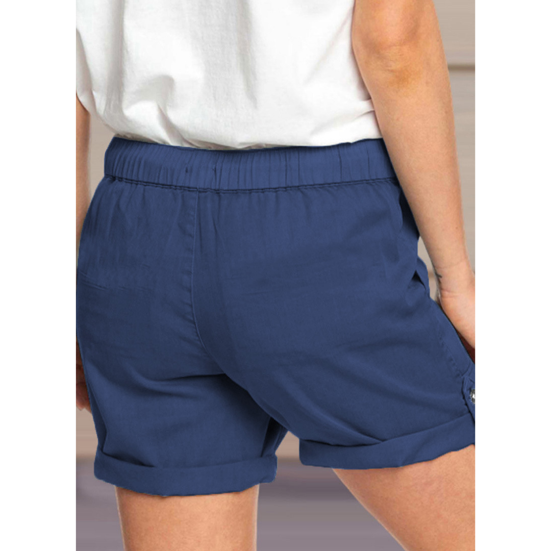 Drawstring Utility Shorts