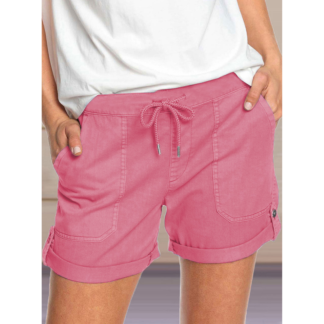 Drawstring Utility Shorts