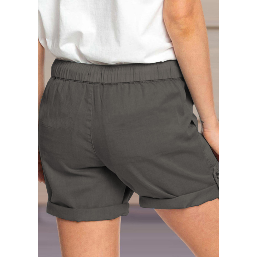 Drawstring Utility Shorts