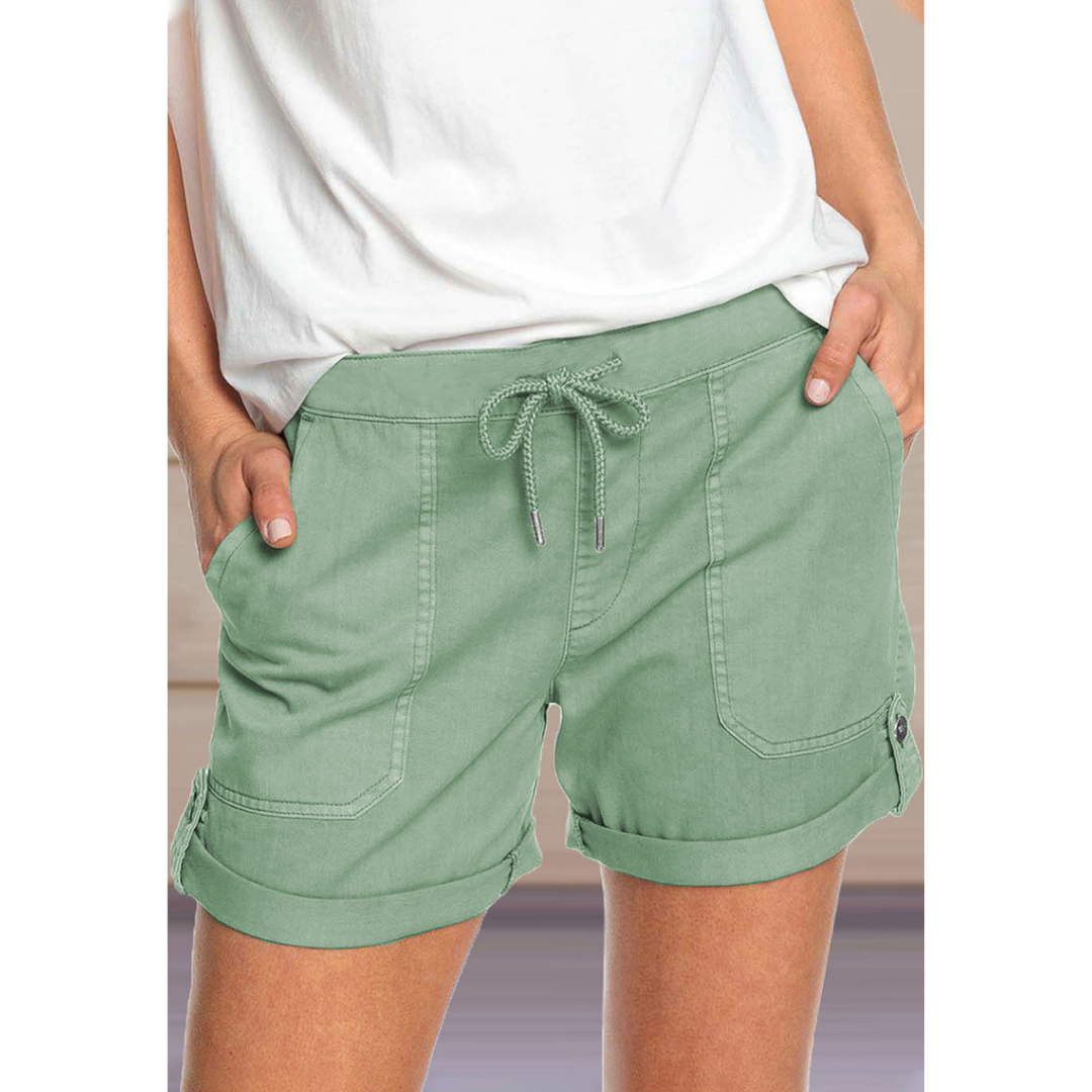 Drawstring Utility Shorts