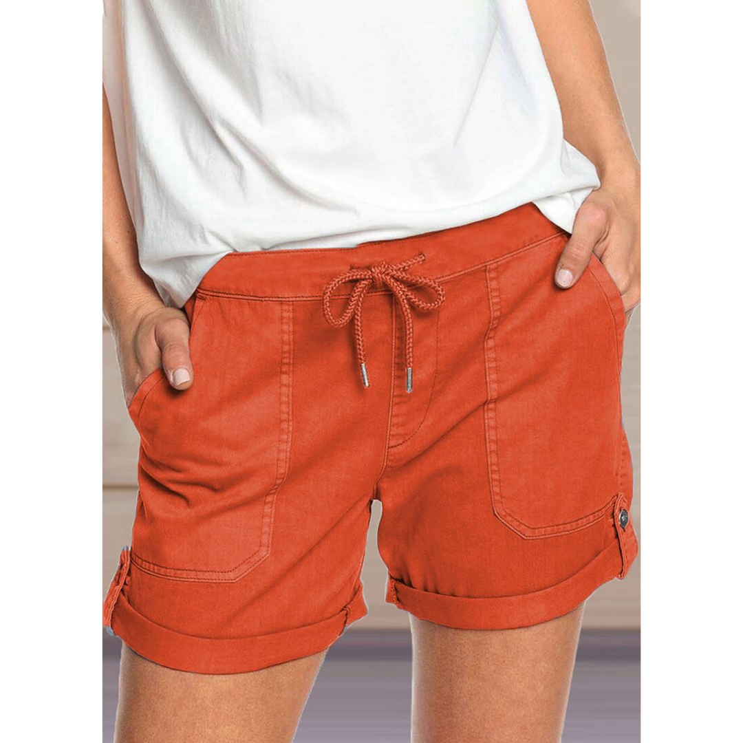 Drawstring Utility Shorts